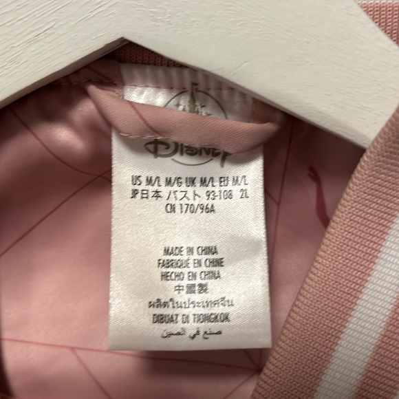 Pink Disney princess bomber jacket US M to L - Picture 3 of 3